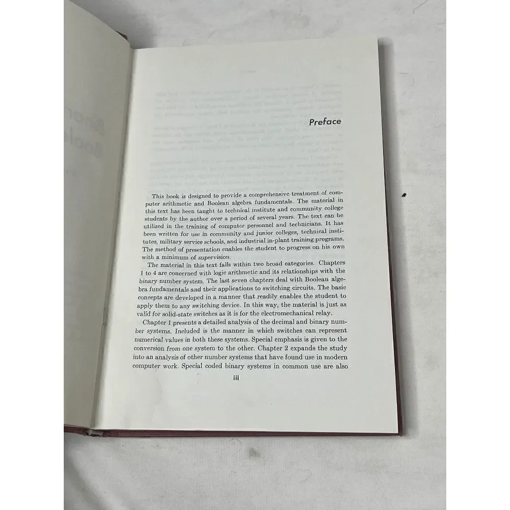 BINARY ARITHMETIC AND BOOLEAN‎ ALGEBRA Angelo C. Gillie 1965 McGraw-Hill Inc.